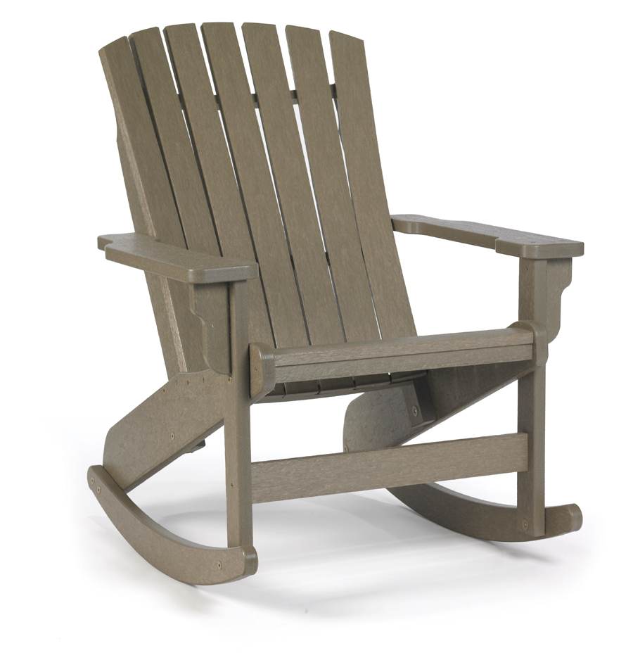 Fanback Adirondack Rocker